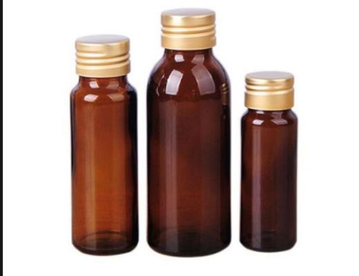 verre de chaux liquide oral d'Amber Molded Vial Of Soda de la bouteille 250ml