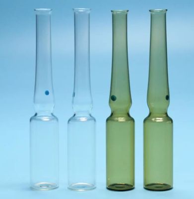 ampoules en verre vides de 1ml 2ml 3ml 5ml 10ml médicales pour l'injection