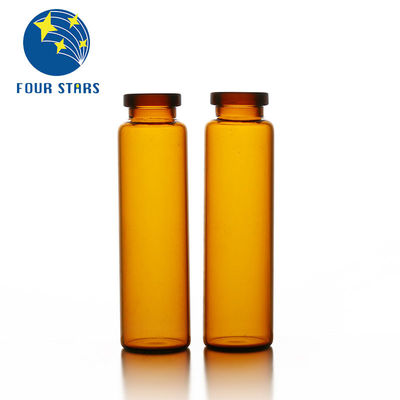 Fioles 15ml en verre ambres de bouteille liquide orale résistante à la chaleur