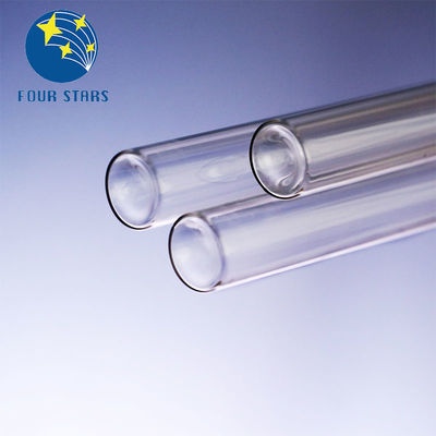 Tube de verre 2.2g/Cm2 transparent léger dans le laboratoire de chimie