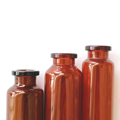 ODM fait sur commande de Borosilicate neutre en verre de 3 fioles de ml petite bouteille en verre pour la médecine