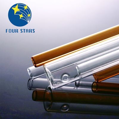ODM facile d'ambre Un verre Tube Transparent 1ml-20ml d'extrémité ouverte
