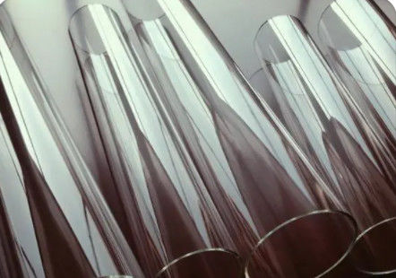 couleur transparente de tuyauterie en verre de Borosilicate de 6-32mm