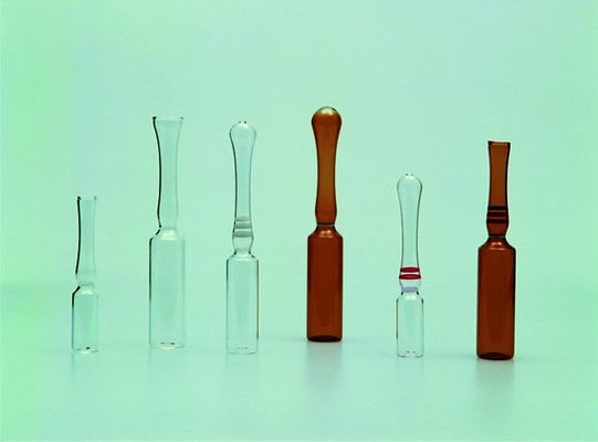 Ambre vide de bouteille d'ampoule de l'injection 40ml d'animal familier