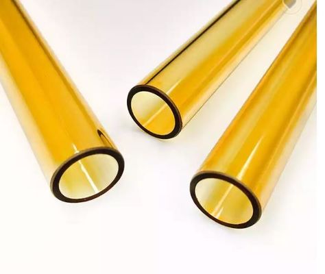 Matières premières de Borosilicate de pyrex d'oxyde acide rond de tubes de verre