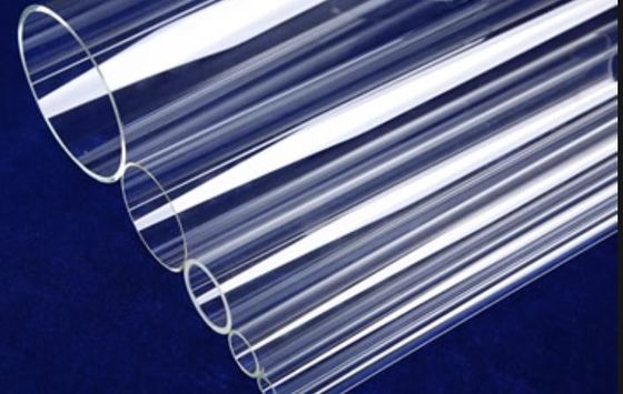 rond d'espace libre de tuyauterie en verre de Borosilicate de diamètre de 12mm