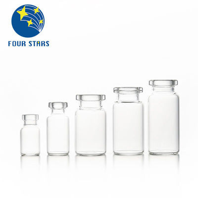 Résistance de débit faible 15 ml d'alcali en verre Mini Un verre Flacons résistant de fioles