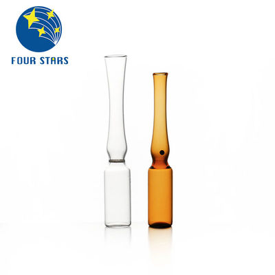 Ampoule des ampoules YBB/ISO 1ml d'ambre Clear Pharmaceutique Vide Un verre
