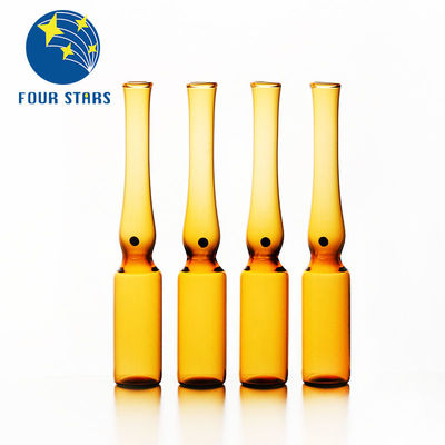 Ampoule des ampoules YBB/ISO 1ml d'ambre Clear Pharmaceutique Vide Un verre