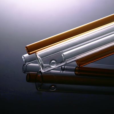 Tube de verre adiabatique médical du tube à essai en verre de Borosilicate 10mm