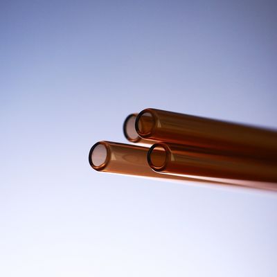 Longueur colorée médicale du grand diamètre 1250-1800mm de tube de verre de Borosilicate