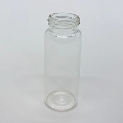 taille des fioles 66.5mm de couvercle à visser en verre de Borosilicate 20ml