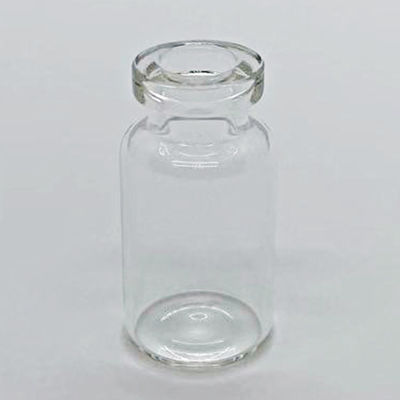 fioles 2ml en verre pharmaceutiques vacciniques claires avec les chapeaux en aluminium de bouchon en caoutchouc