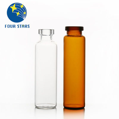 Fioles en verre ISO15378 de petit couvercle à visser liquide oral d'ambre Un verre Bottles 20ml