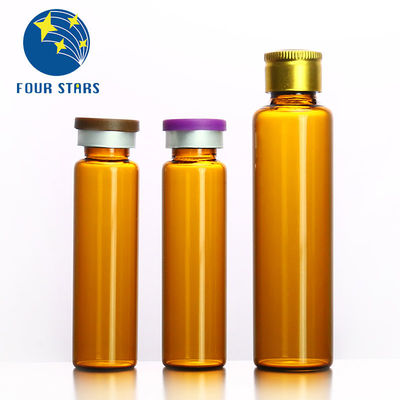 Bouteille liquide orale 20ml ISO15378 de verre à chaux sodée