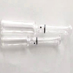 Bouteille vide 3ml d'ampoules en verre de l'eau stérile pour des électrolytes d'injection