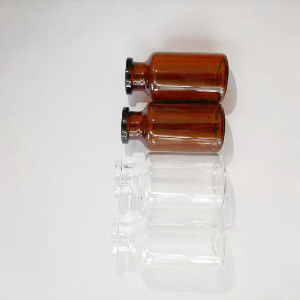 Petit Borosilicate en verre pharmaceutique ambre Clear de fioles fiole en verre de 20 ml