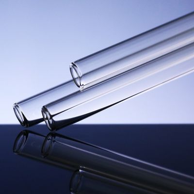 Tube de verre transparent médical adiabatique COE5.0