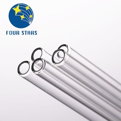 Bonne tuyauterie en verre chimique de Borosilicate de la stabilité ISO15378 pour la médecine liquide