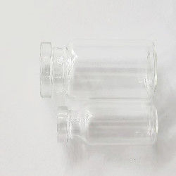 Borosilicate autour de bouche en verre pharmaceutique des fioles 13mm avec le bouchon