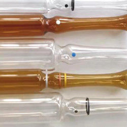 Bouteille en verre antibiotique de 5 ml de contrôle fragile d'ampoule