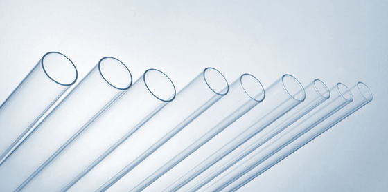 Amber Or Clear tubes de verre de Borosilicate de 60 ml pour les fioles ou les ampoules en verre