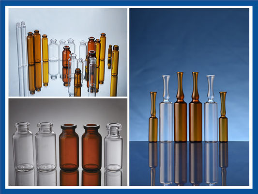 Fioles en verre médicales de l'injection 0.1oz pour l'usage pharmaceutique